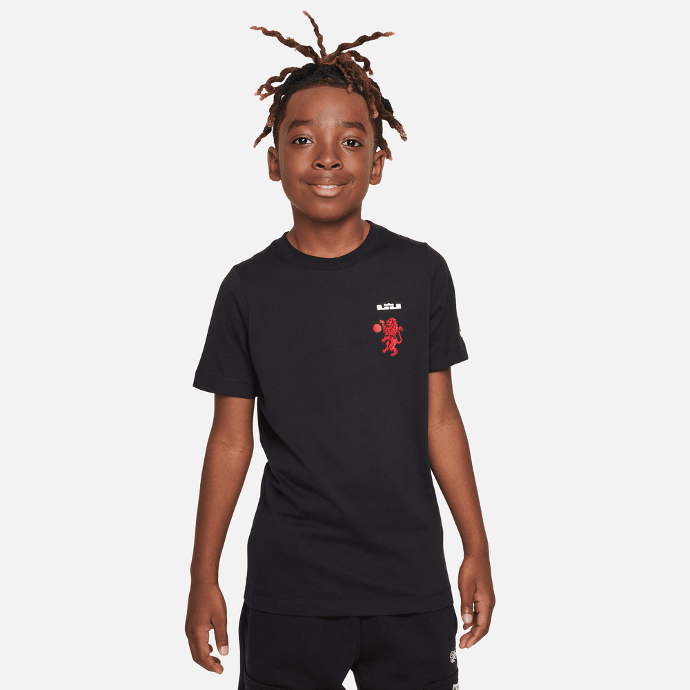 LeBron Big Kids' T-Shirt 'Black'