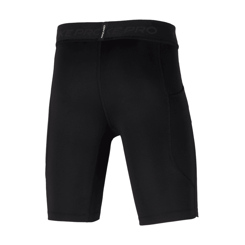 Nike Pro Big Kids' (Boys') Dri-FIT Shorts 'Black/White'