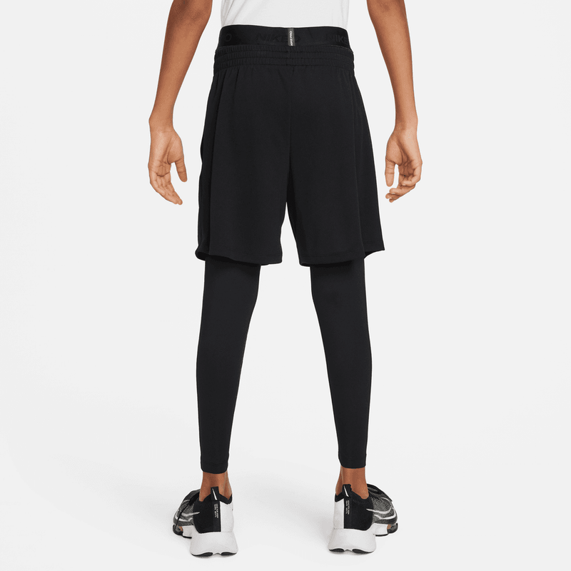 Nike Pro Dri-FIT Big Kids' (Boys') Tights 'Black/White'