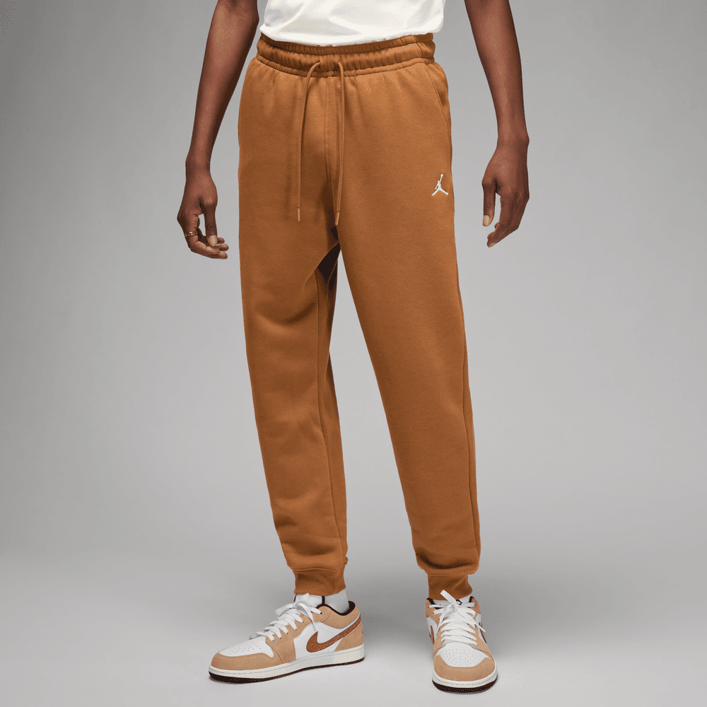 Jordan Essentials Men's Fleece Pants 'British Tan/White'