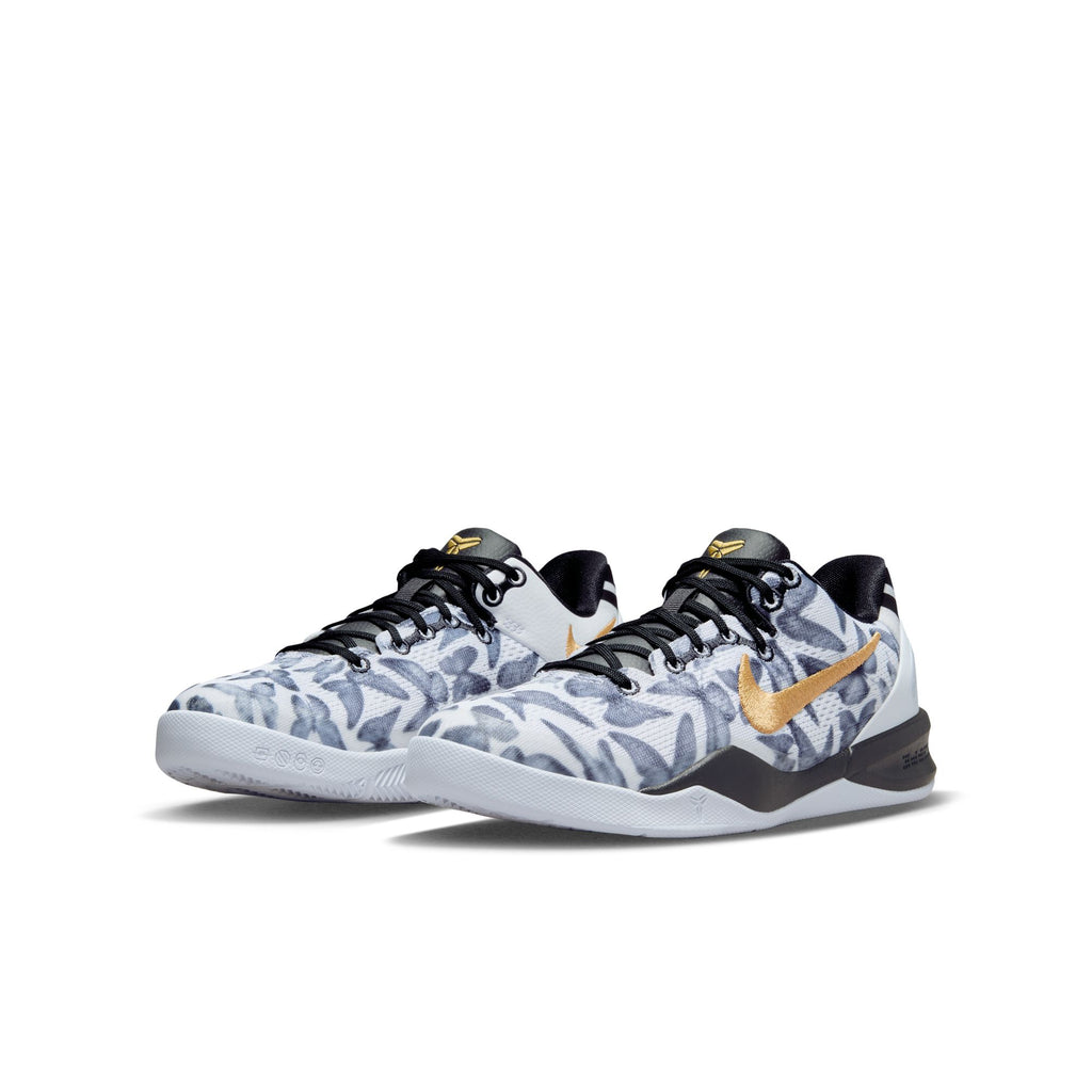 Kobe Bryant Kobe 8 Big Kids' "Mambacita" Basketball Shoes (GS) 'White/Gold/Black'