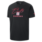 Chicago Bulls Courtside Statement Edition Men's Jordan NBA Max90 T-Shirt 'Black'