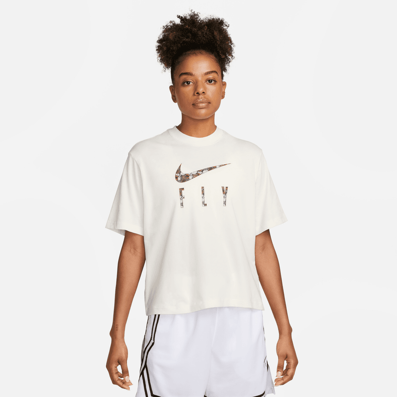 Nike Dri-FIT Swoosh Fly Women's T-Shirt 'Pale Ivory'