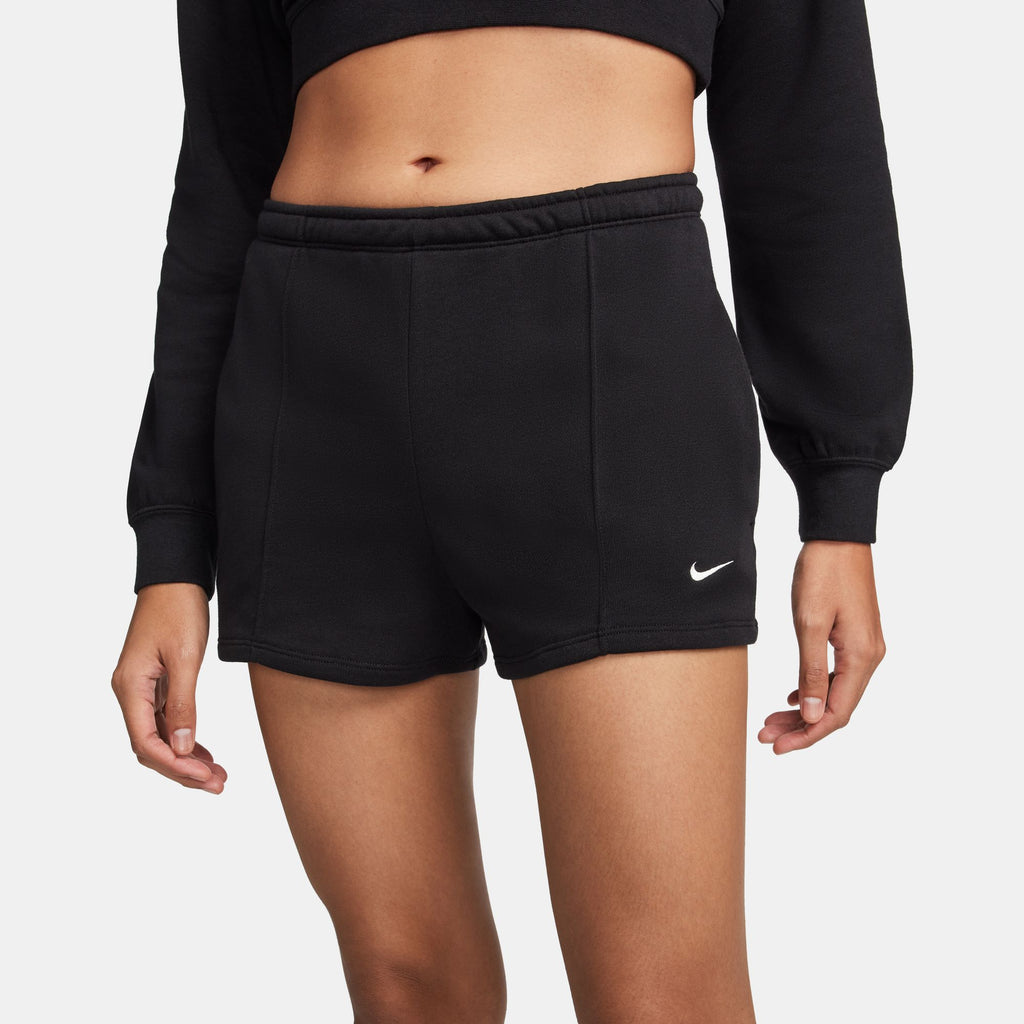 Nike Sportswear Chill Terry Women's High-Waisted Slim 2" French Terry Shorts 'Black/Sail'