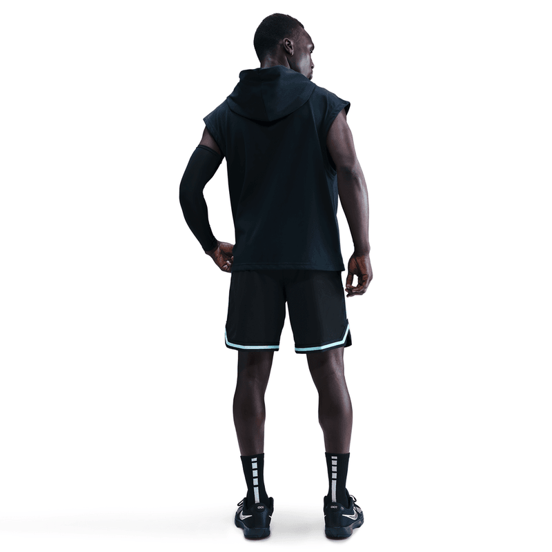 Nike DNA Men's Dri-FIT 8" Basketball Shorts 'Black/Bleached Tuquoise'