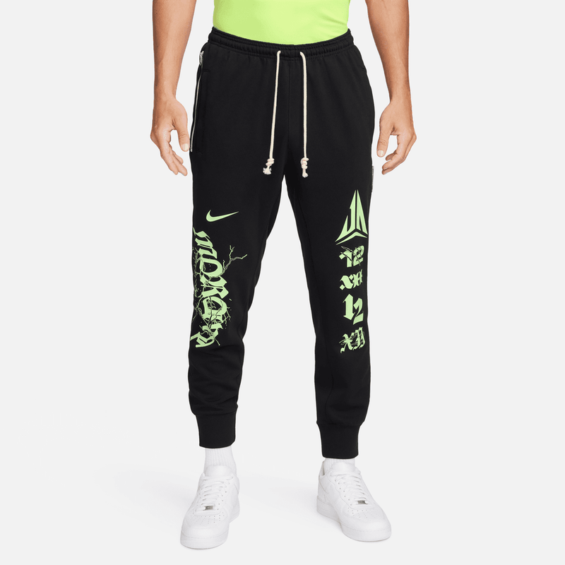 Ja Morant Ja Standard Issue Men's Dri-FIT Jogger Basketball Pants 'Black/Lime Blast'