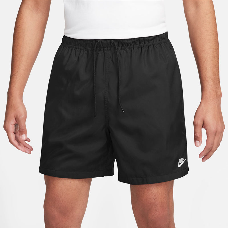 Nike Club Men's Woven Flow Shorts 'Black/White'