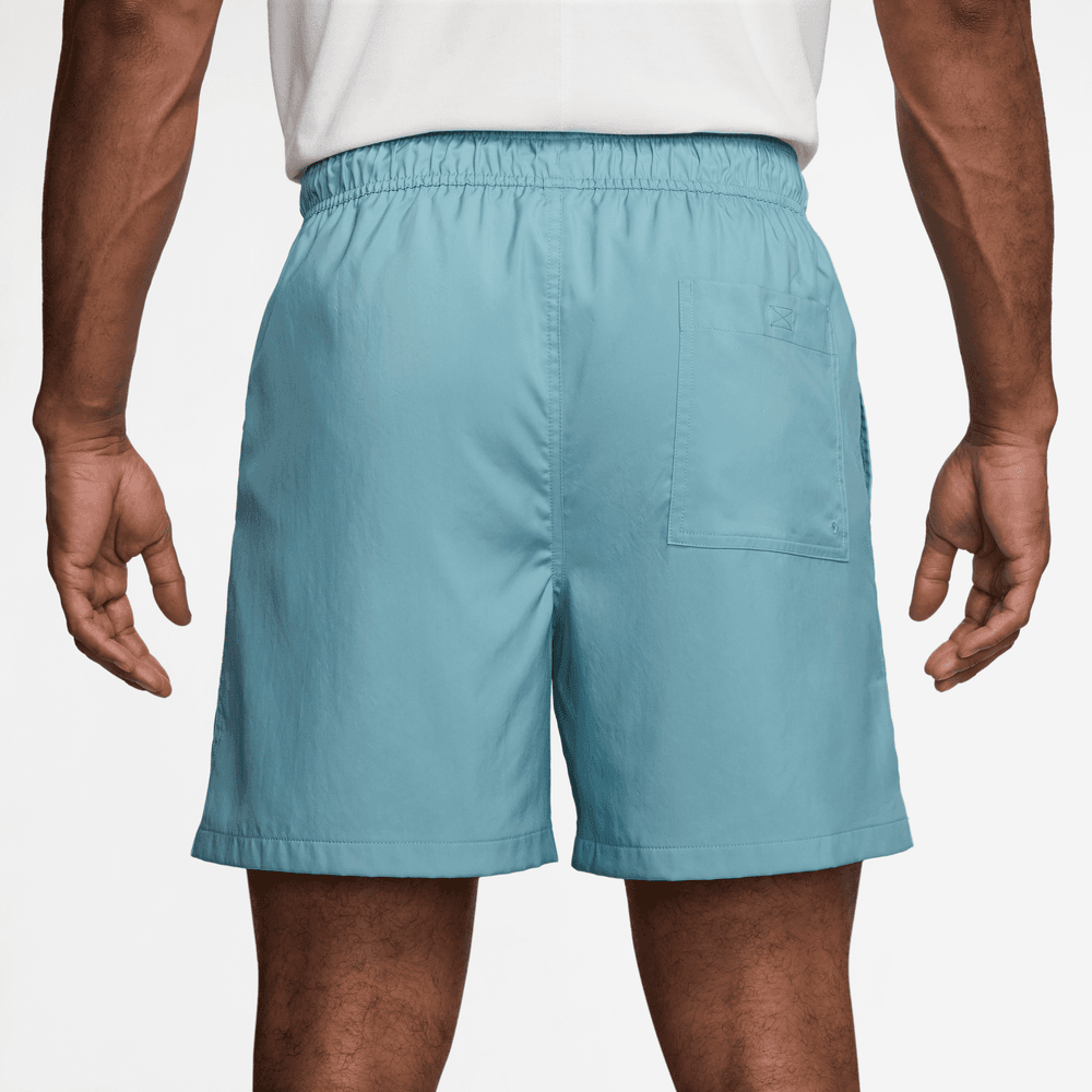 nike flow woven shorts turquoise