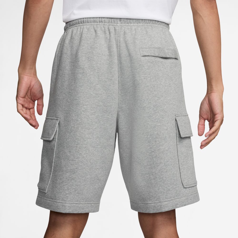 nike club grey shorts