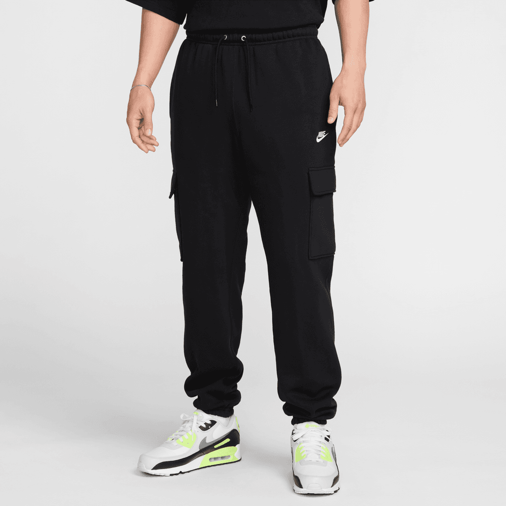 Nike Club Men's Fleece Cargo Pants 'Black'