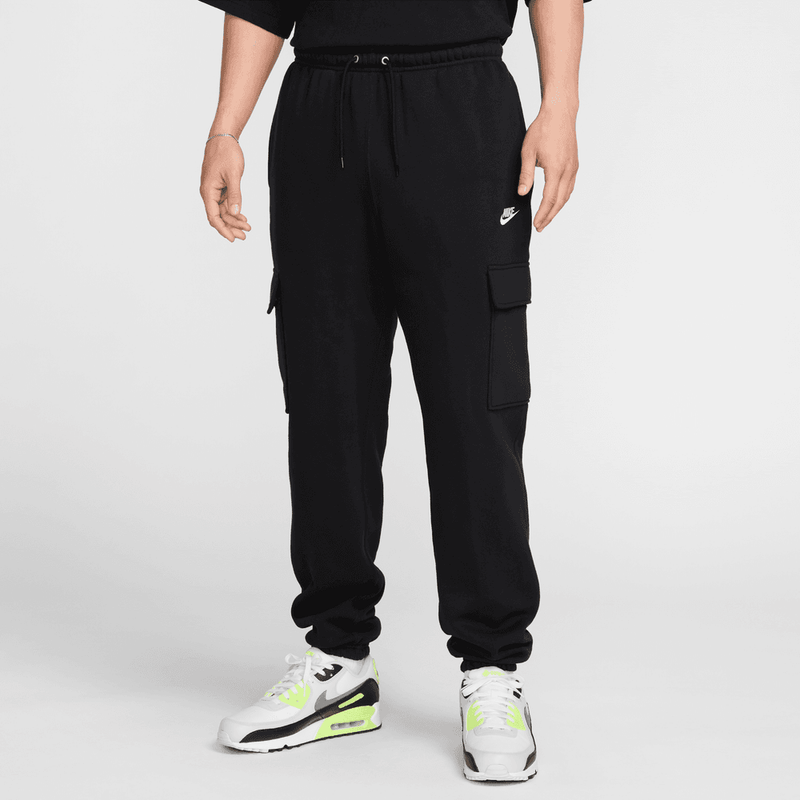 Nike Club Men's Fleece Cargo Pants 'Black'