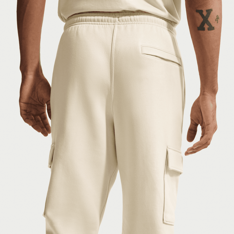 Nike Club Men's Fleece Cargo Pants 'Light Khaki'
