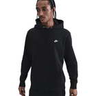 Nike Club Men's Pullover Fleece Hoodie 'Black/White'