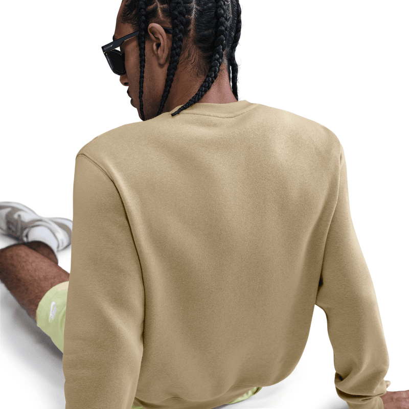 Nike Club Men's Fleece Crew 'Parachute Beige'