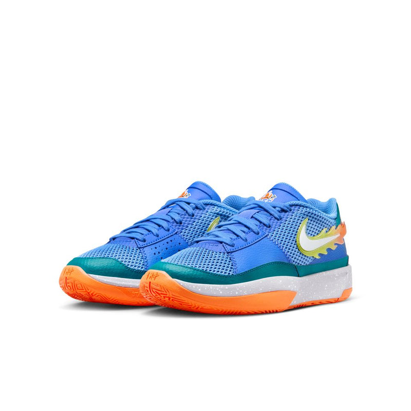 Ja Morant Ja 1 "Backyard BBQ" Big Kids' (GS) Basketball Shoes 'Blue/Teal/Orange'