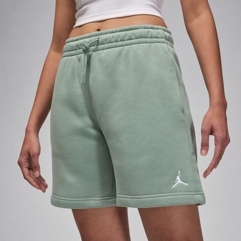 Jordan Brooklyn Fleece Women's Shorts 'Jade Smoke/White'