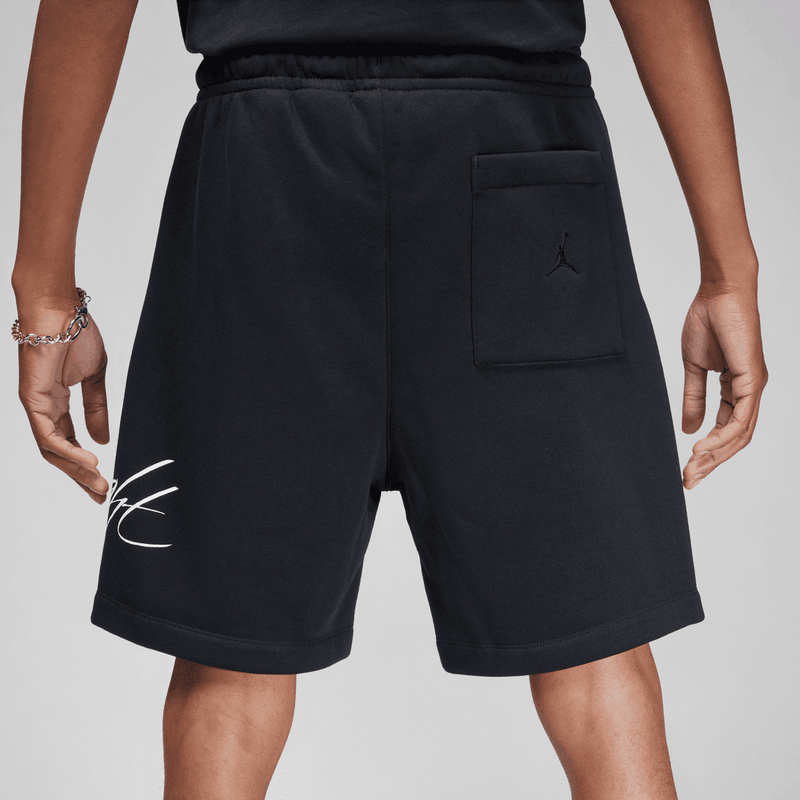 Jordan Essentials Men's Fleece Shorts 'Black/White'