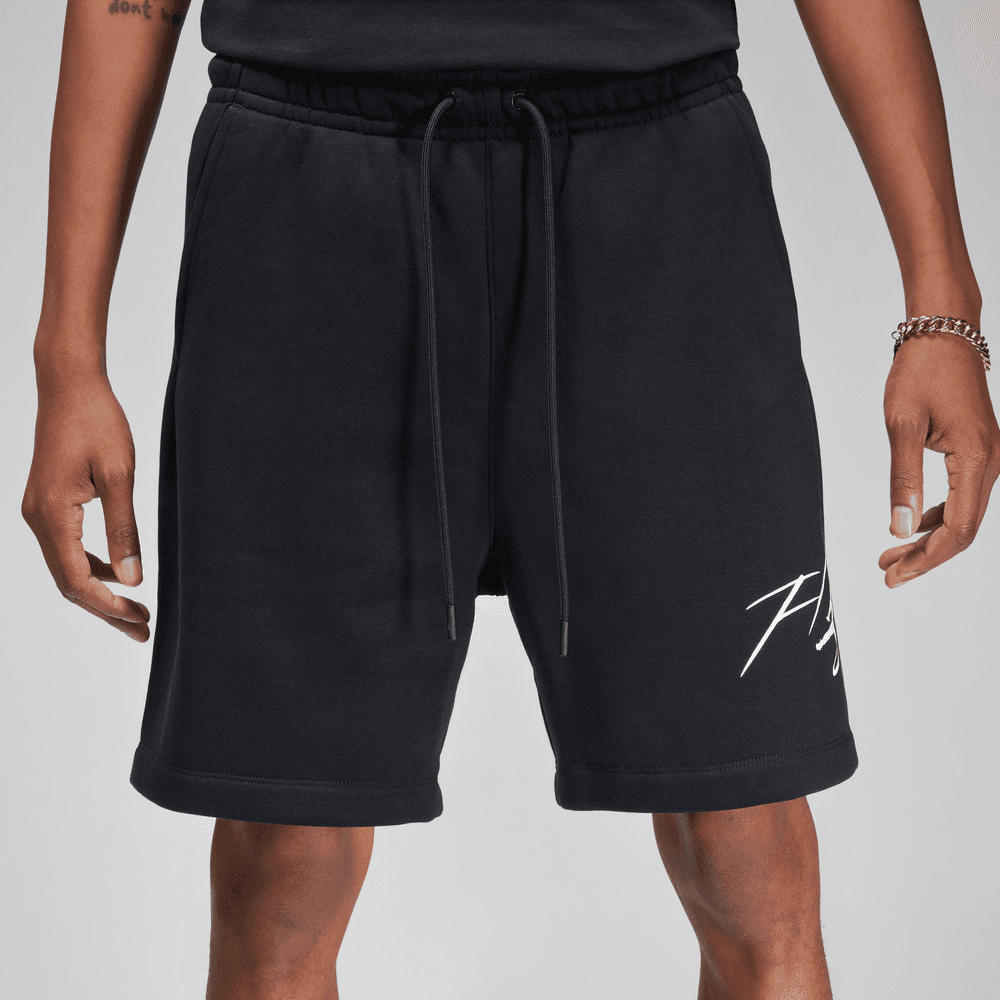 Jordan Essentials Men's Fleece Shorts 'Black/White'