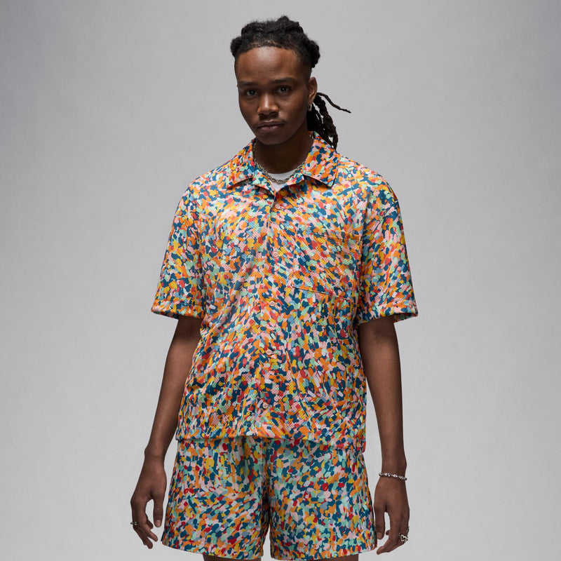 Jordan Essentials Men's Poolside Top 'Multi/Pink/White'