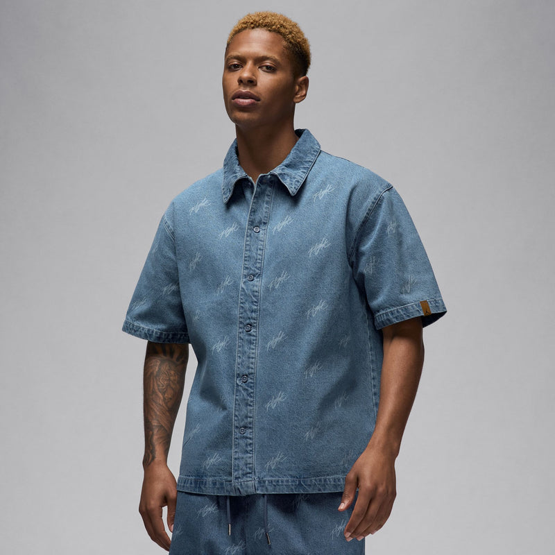Jordan Flight Heritage Men's Denim Top 'Blue Grey'