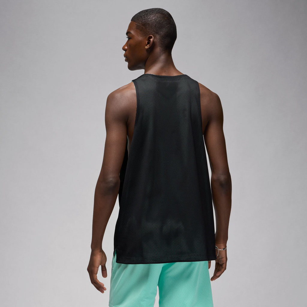 Jordan Flight MVP Men's Reversible Mesh Jersey 'Black/Emerald Rise/White'
