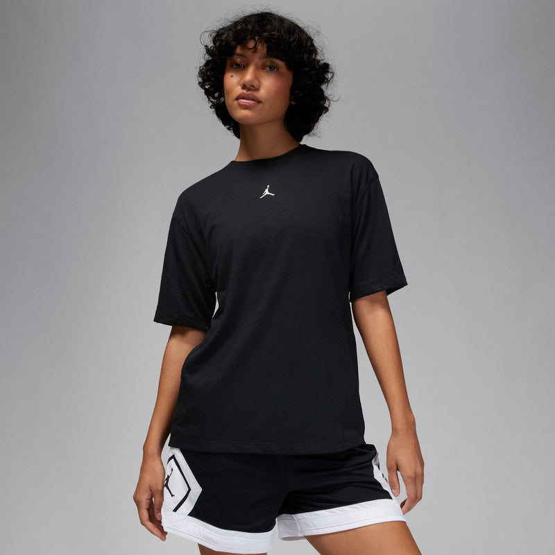 Jordan Sport Women's Diamond Short-Sleeve Top ' Black'