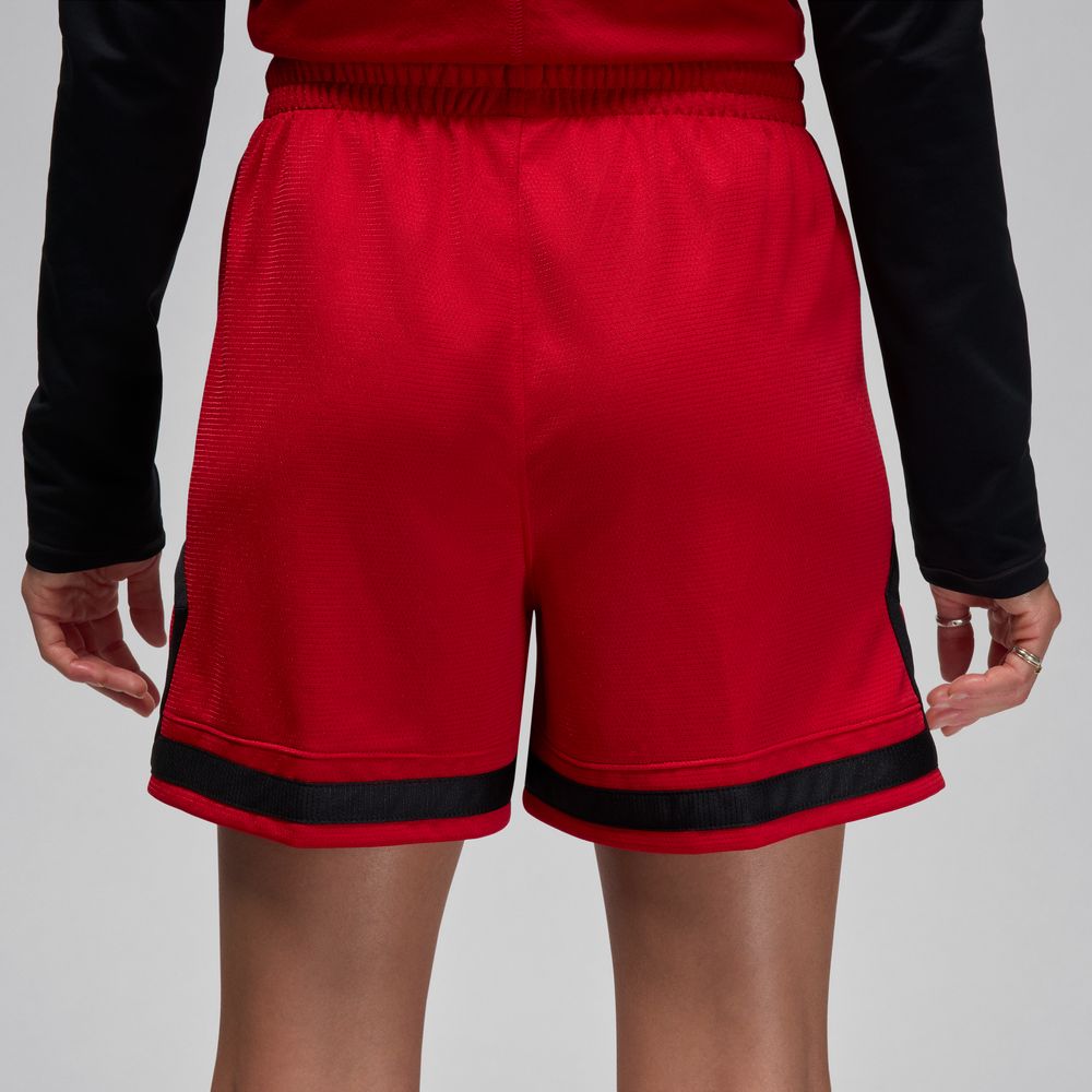 Jordan Sport Women's 4" Diamond Shorts 'Red/Black'