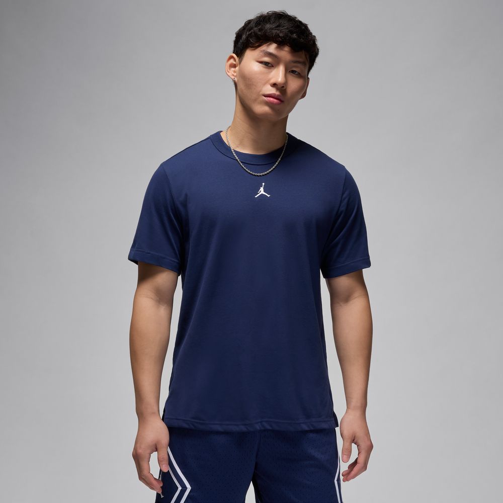 Jordan Sport Men's Dri-FIT Short-Sleeve Top 'Navy/White'
