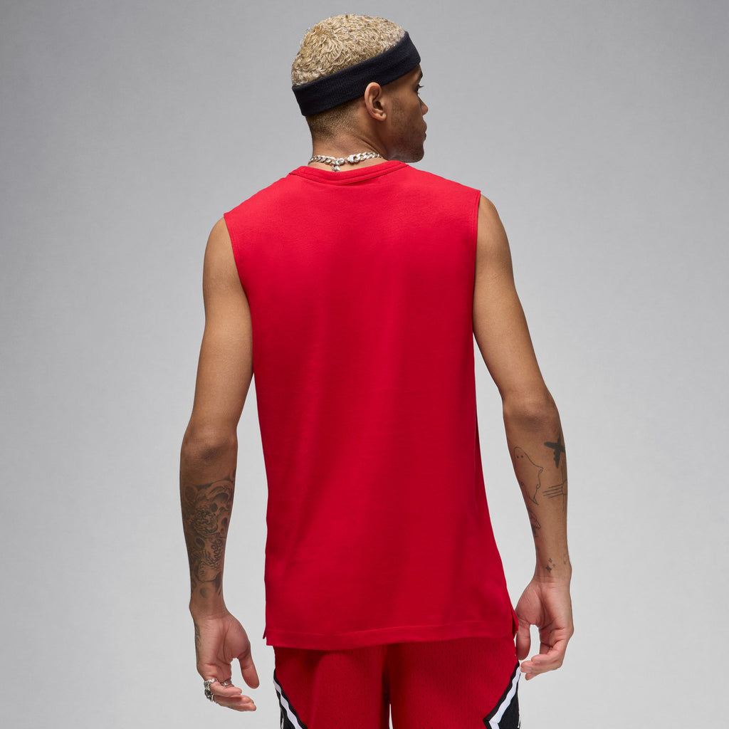 Jordan Sport Men's Dri-FIT Sleeveless Top 'Red/Black'