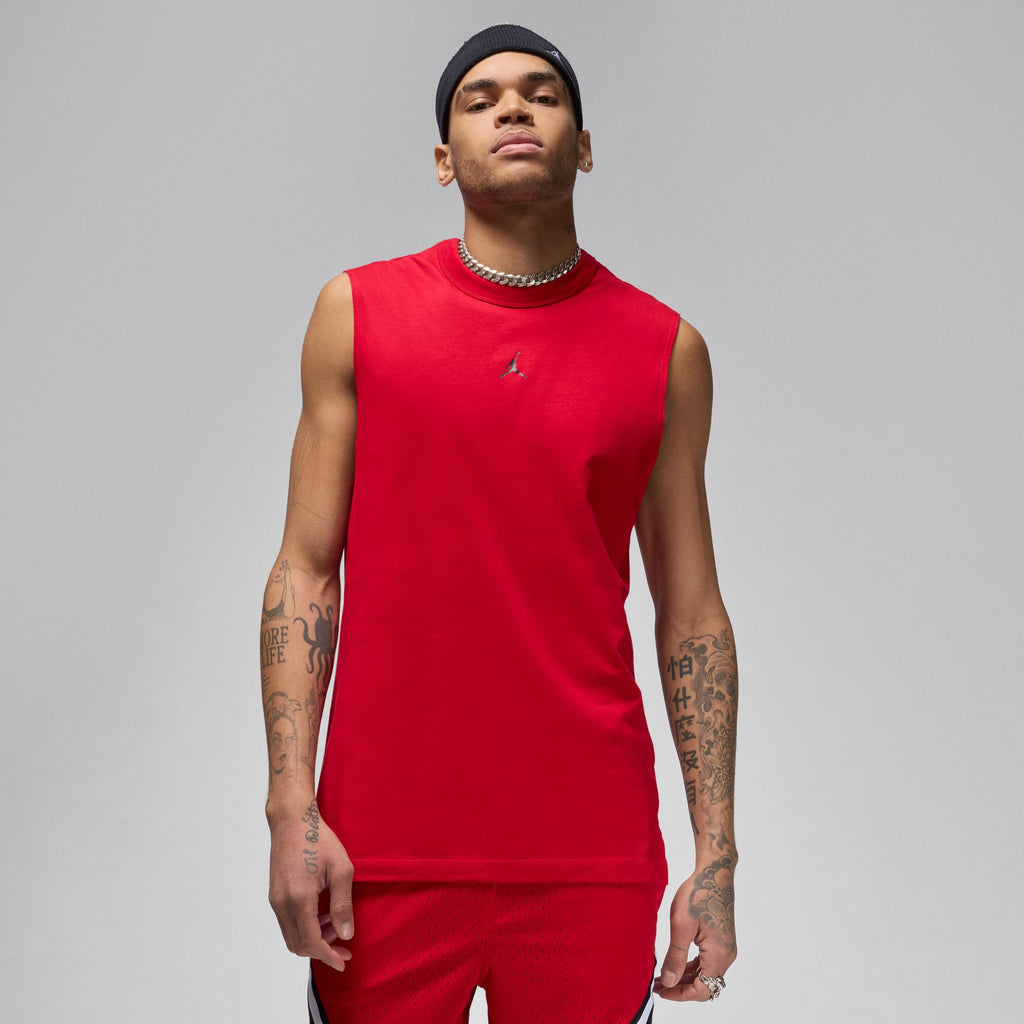 Jordan Sport Men's Dri-FIT Sleeveless Top 'Red/Black'