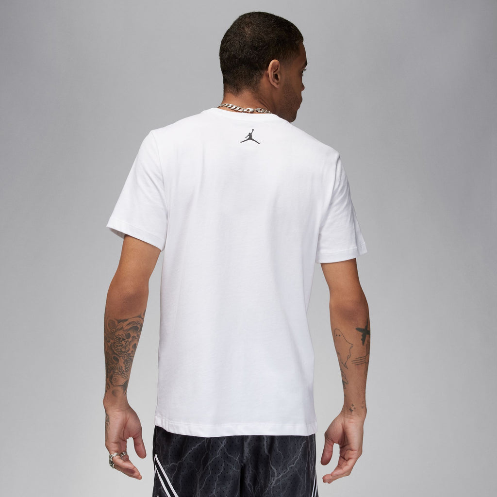 Jordan Dri-FIT Sport Men's Graphic T-Shirt 'White/Black'