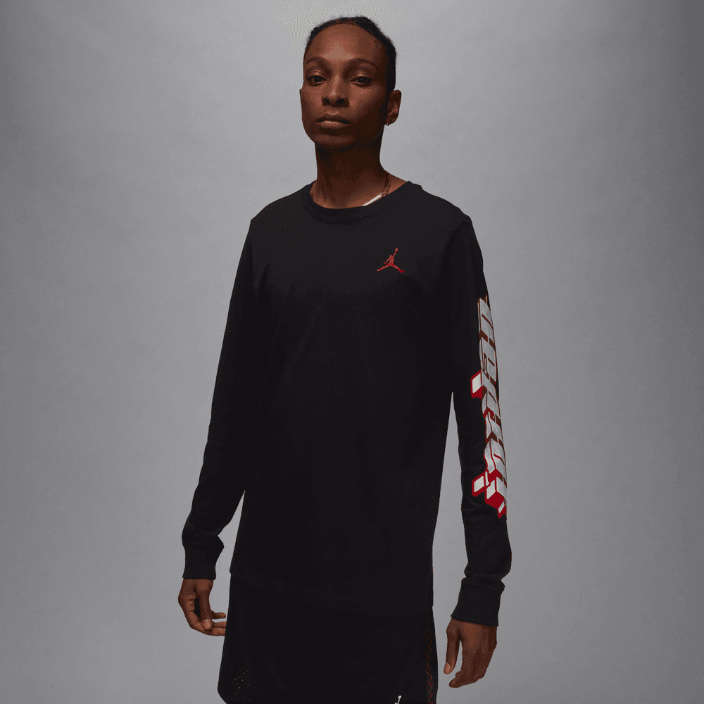 Jordan Brand Men's Long-Sleeve T-Shirt 'Black'