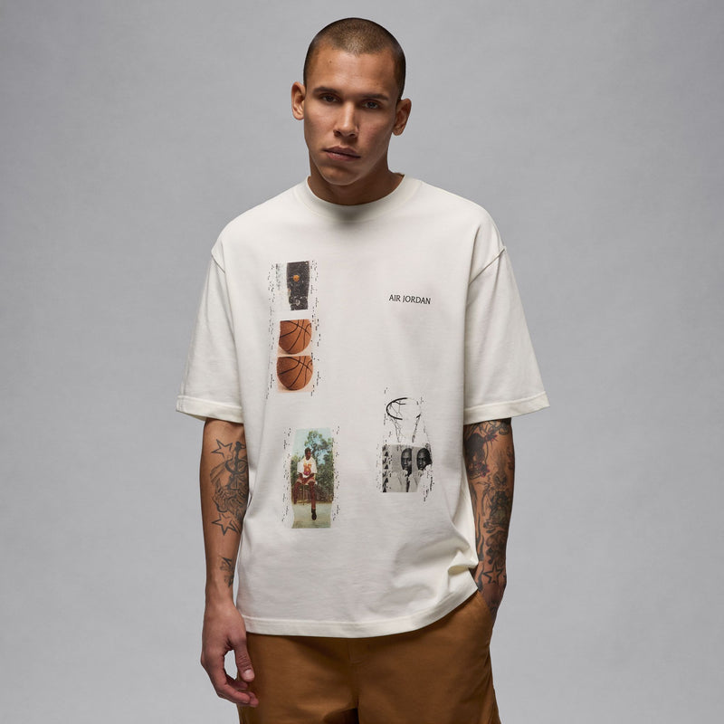 Jordan Flight Heritage Men's T-Shirt 'Sail'