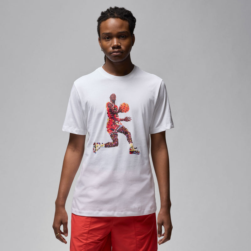Jordan Flight Essentials Men's T-Shirt 'White/Black'
