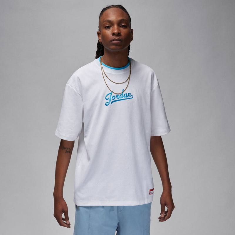 Jordan Flight MVP Men's Lifestyle Top 'White/Powder Blue'