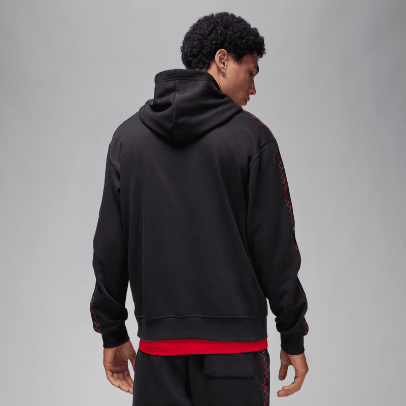 Jordan Flight MVP Men's Fleece Pullover Hoodie 'Black'