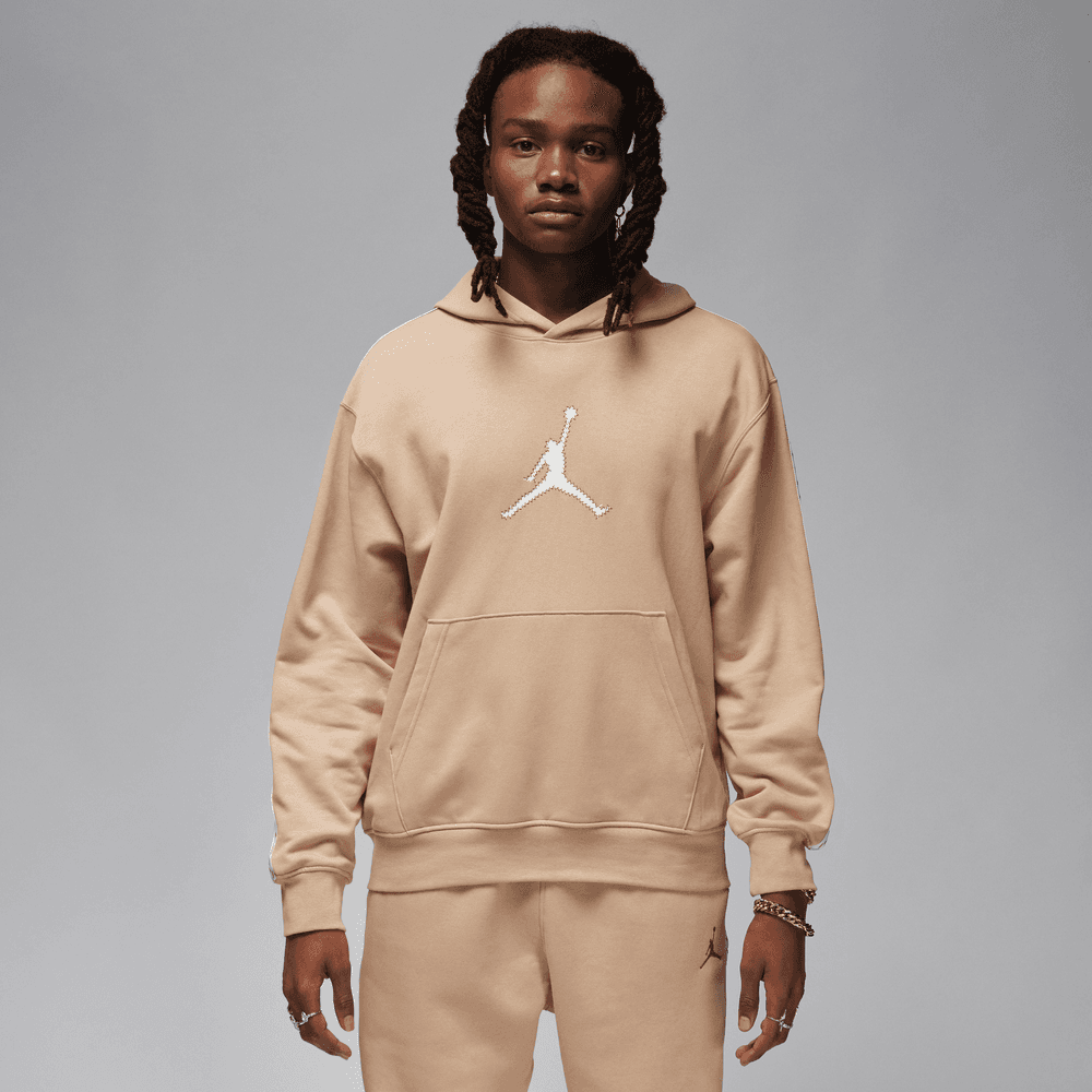 Jordan Flight MVP Men's Fleece Pullover Hoodie 'Brown'