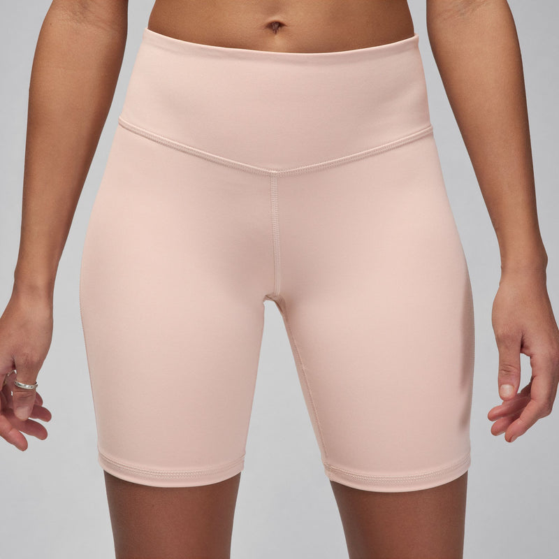 Jordan Sport Women's High-Waisted 7" Bike Shorts 'Beige/White'