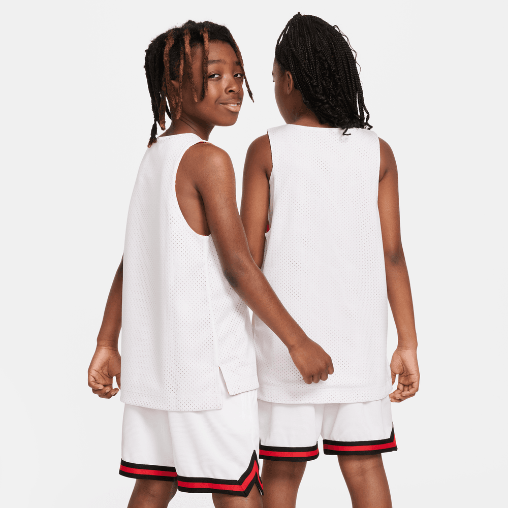 Nike Culture of Basketball Big Kids' Reversible Jersey 'White/Red'