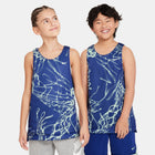 Nike Culture of Basketball Big Kids' Reversible Jersey 'Blue/Green'
