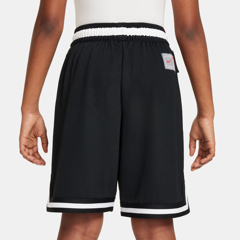 Nike DNA Culture of Basketball Big Kids' Dri-FIT Shorts 'Black/White'