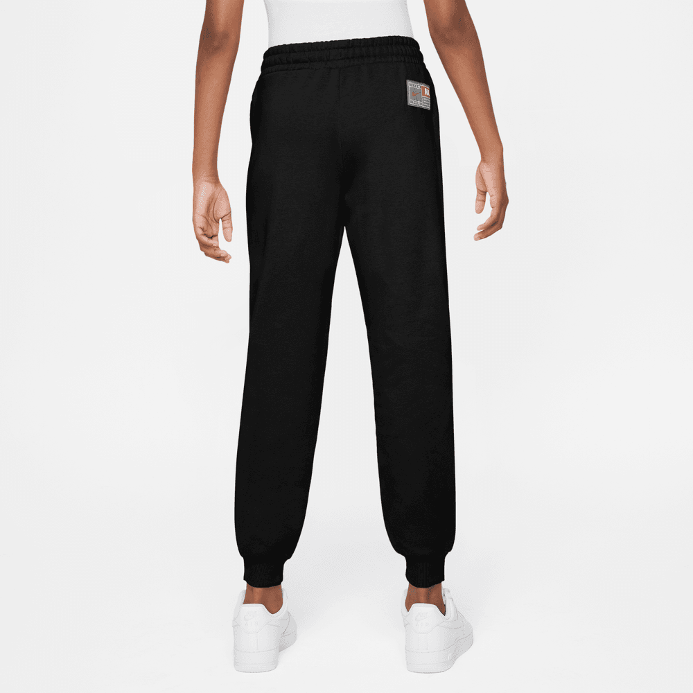 Nike Culture of Basketball Big Kids' Fleece Pants 'Black/White'