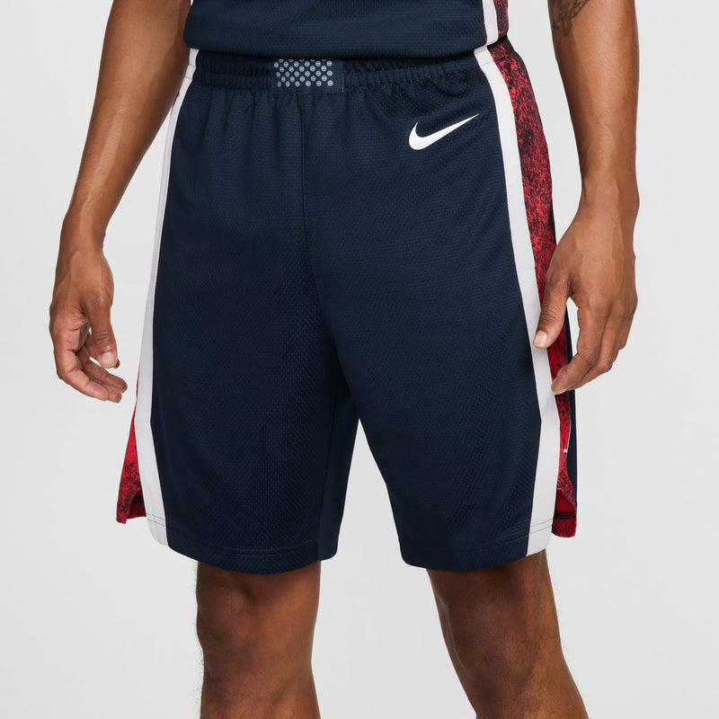 USA Limited Road Men's Jordan Basketball Shorts 'Obsidian/White'