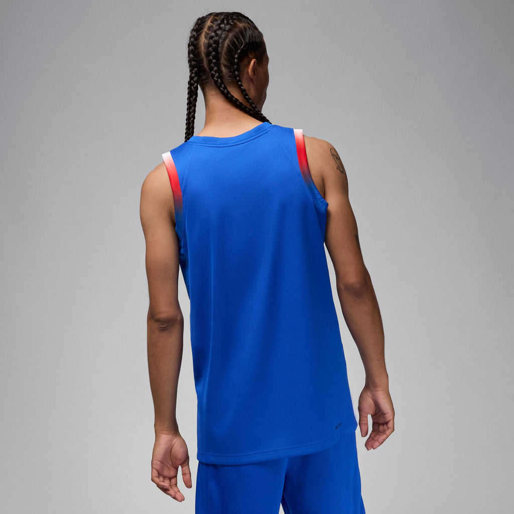 France Limited Road Men's Jordan Basketball Jersey 'Hyper Royal/White'