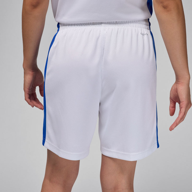 France Limited Home Women's Jordan Basketball Shorts 'White/Royal'