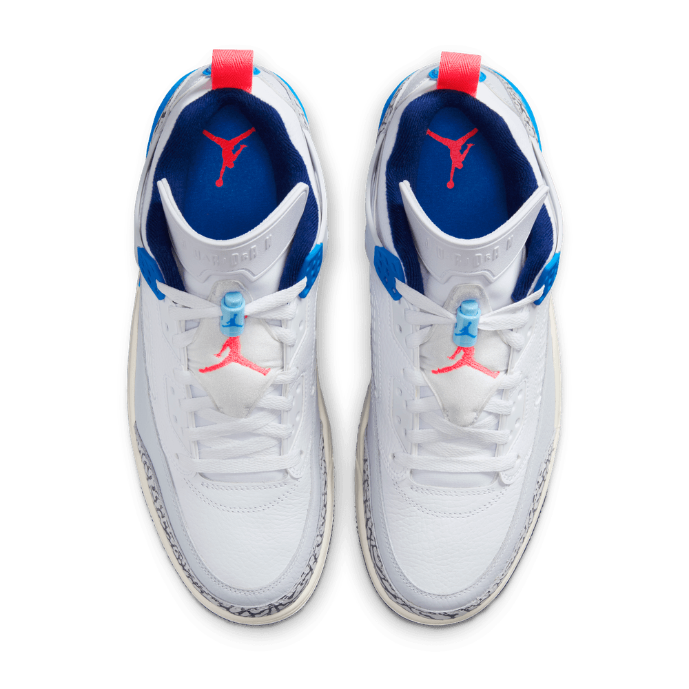 Jordan Spizike Low Men's Shoes 'White/Hot Lava/Blue'