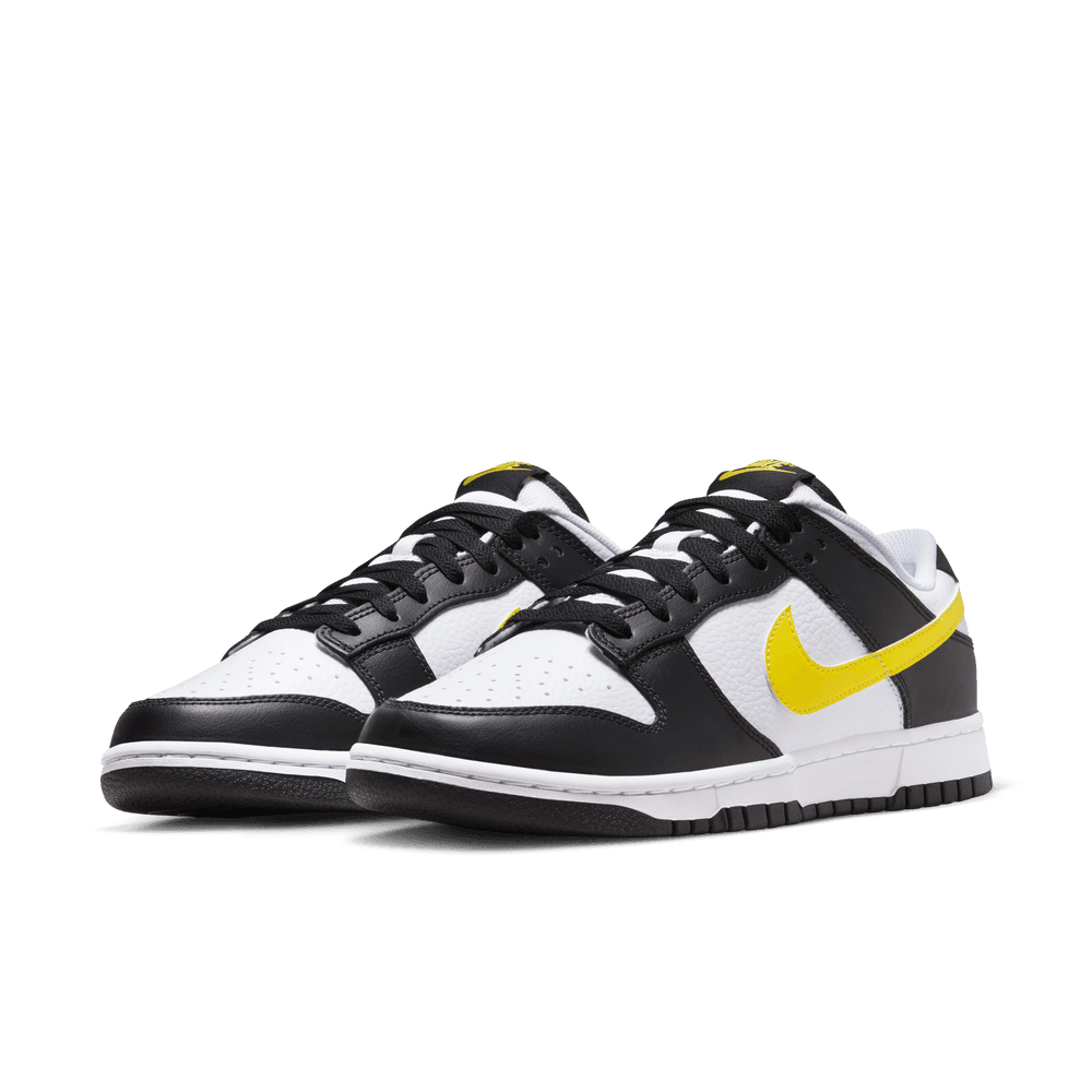 Nike Dunk Low Men's Shoes 'Black/Yellow/White'