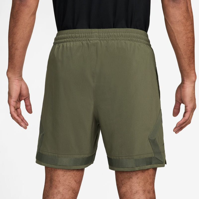 Jordan Sport Men's Dri-FIT Woven Diamond Shorts 'Medium Olive'