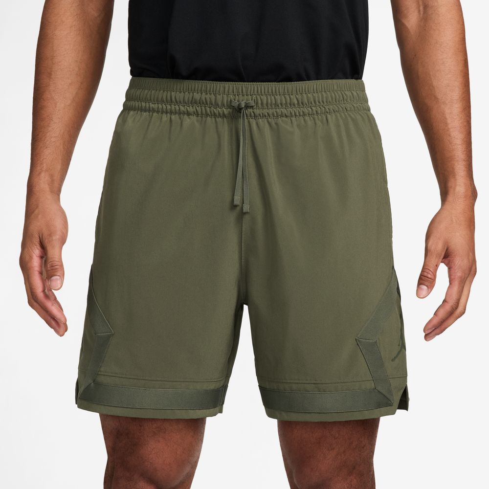 Jordan Sport Men's Dri-FIT Woven Diamond Shorts 'Medium Olive'