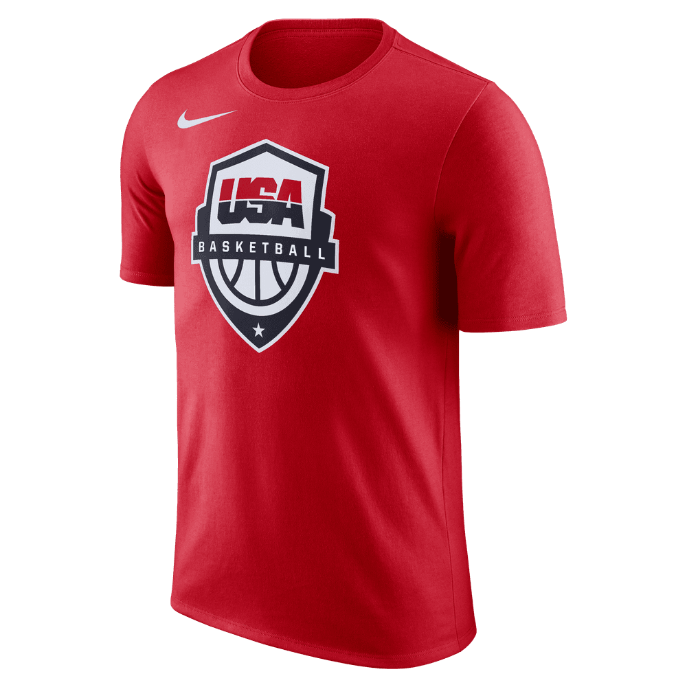 USAB Men's Nike Dri-FIT Basketball T-Shirt 'Red/White'